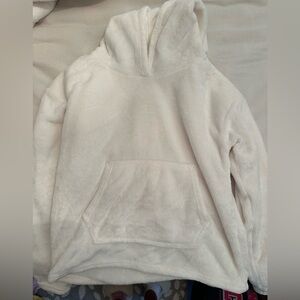 champion soft plush white sweatshirt- size xs